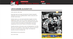 Desktop Screenshot of live-in.net